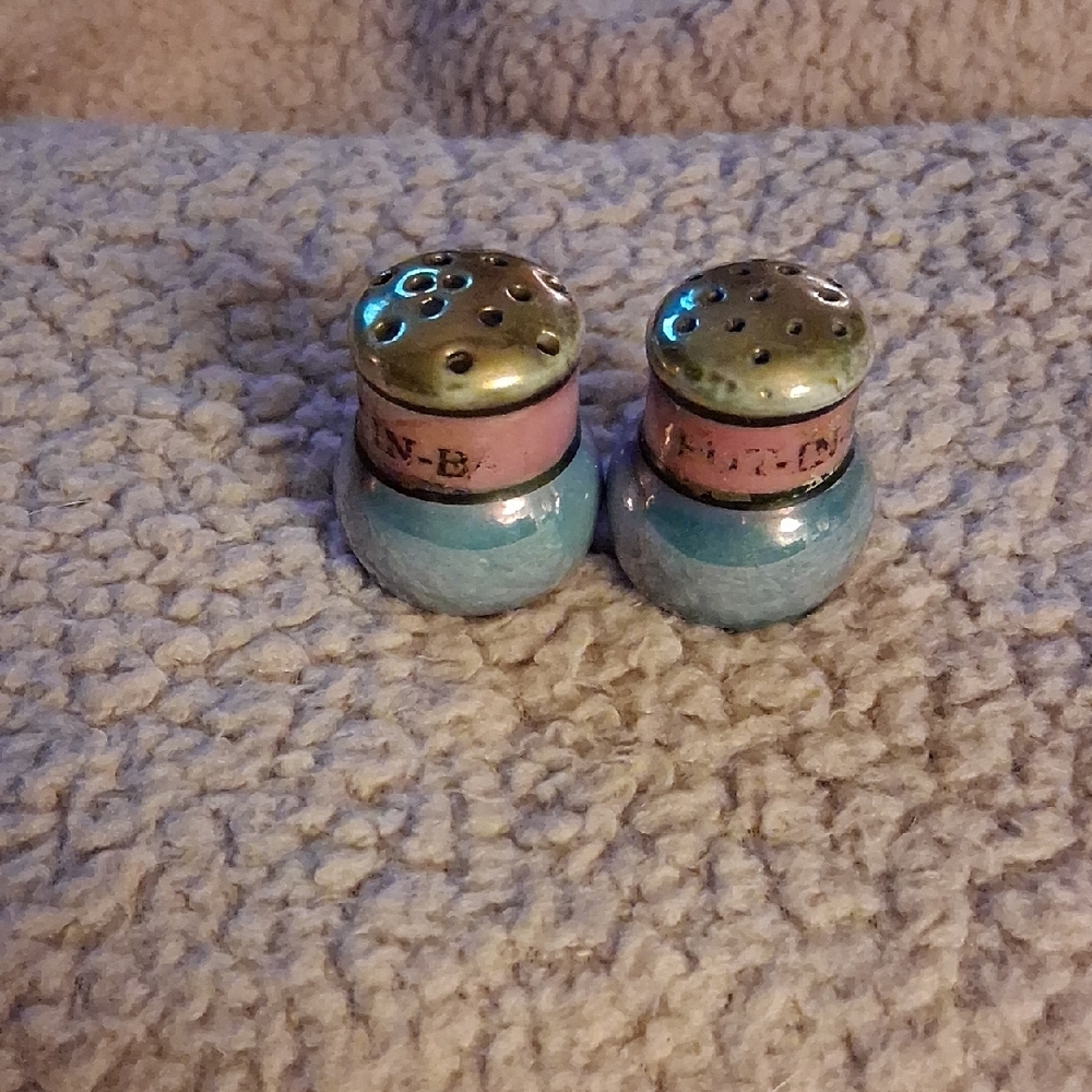 Colorful Ceramic Salt and Pepper Shakers